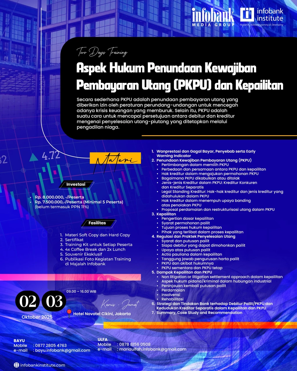 Aspek Hukum Penundaan Kewajiban Pembayaran Utang (PKPU) dan Kepailitan