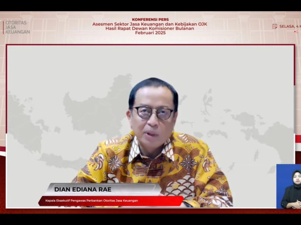 OJK Catat Kredit Perbankan Tumbuh 1027 Persen di Januari 2025