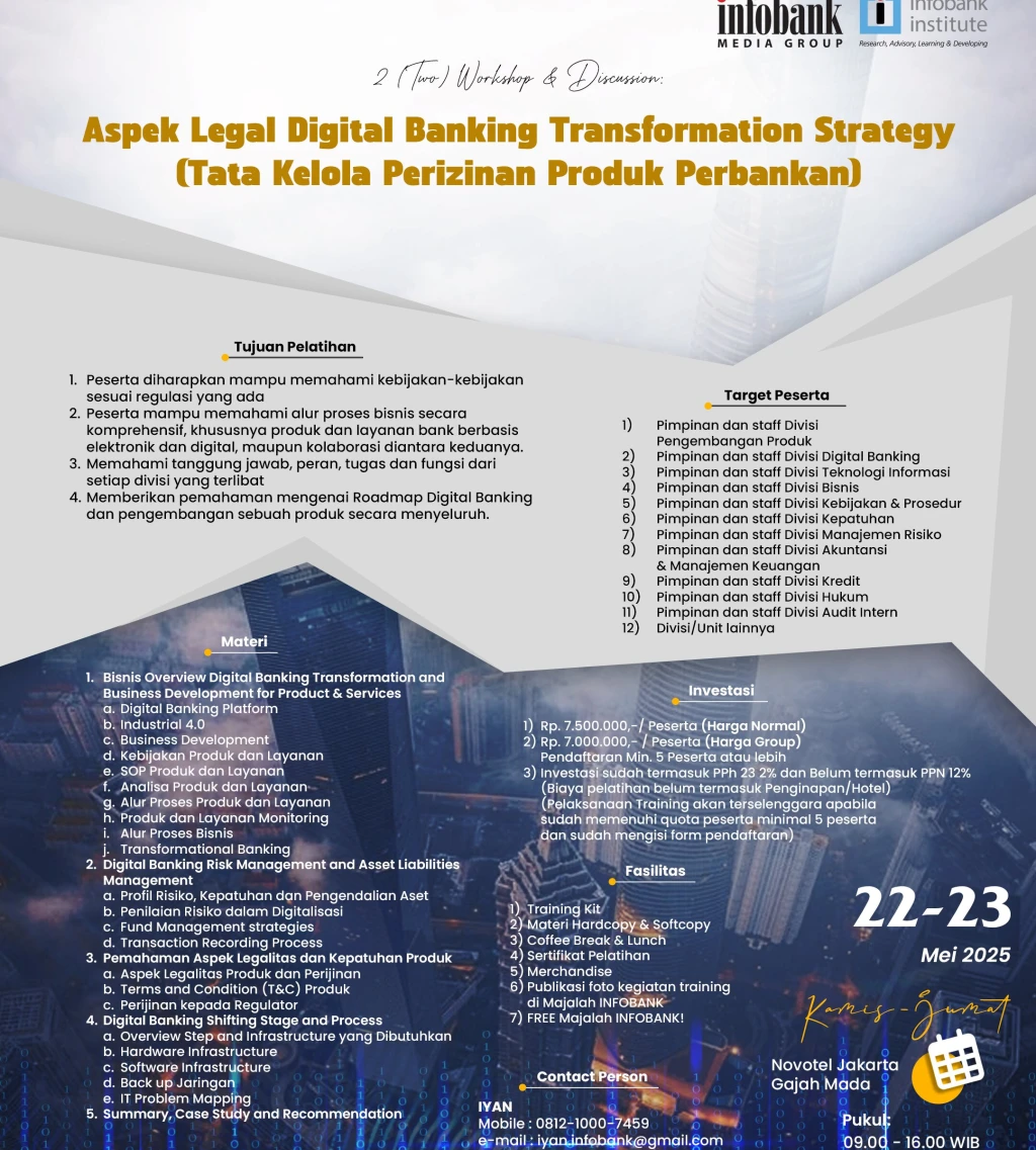 Aspek Legal Digital Banking Transformation Strategy Peran Manajemen Risiko dan Kepatuhan dalam Product Development Cycle