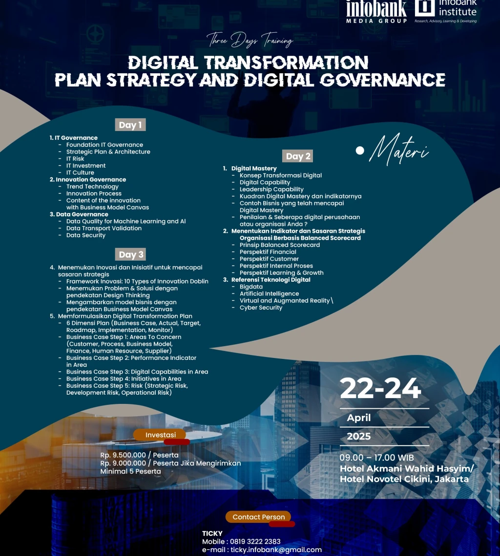 Digital Transformation Plan Strategy and Digital Governance