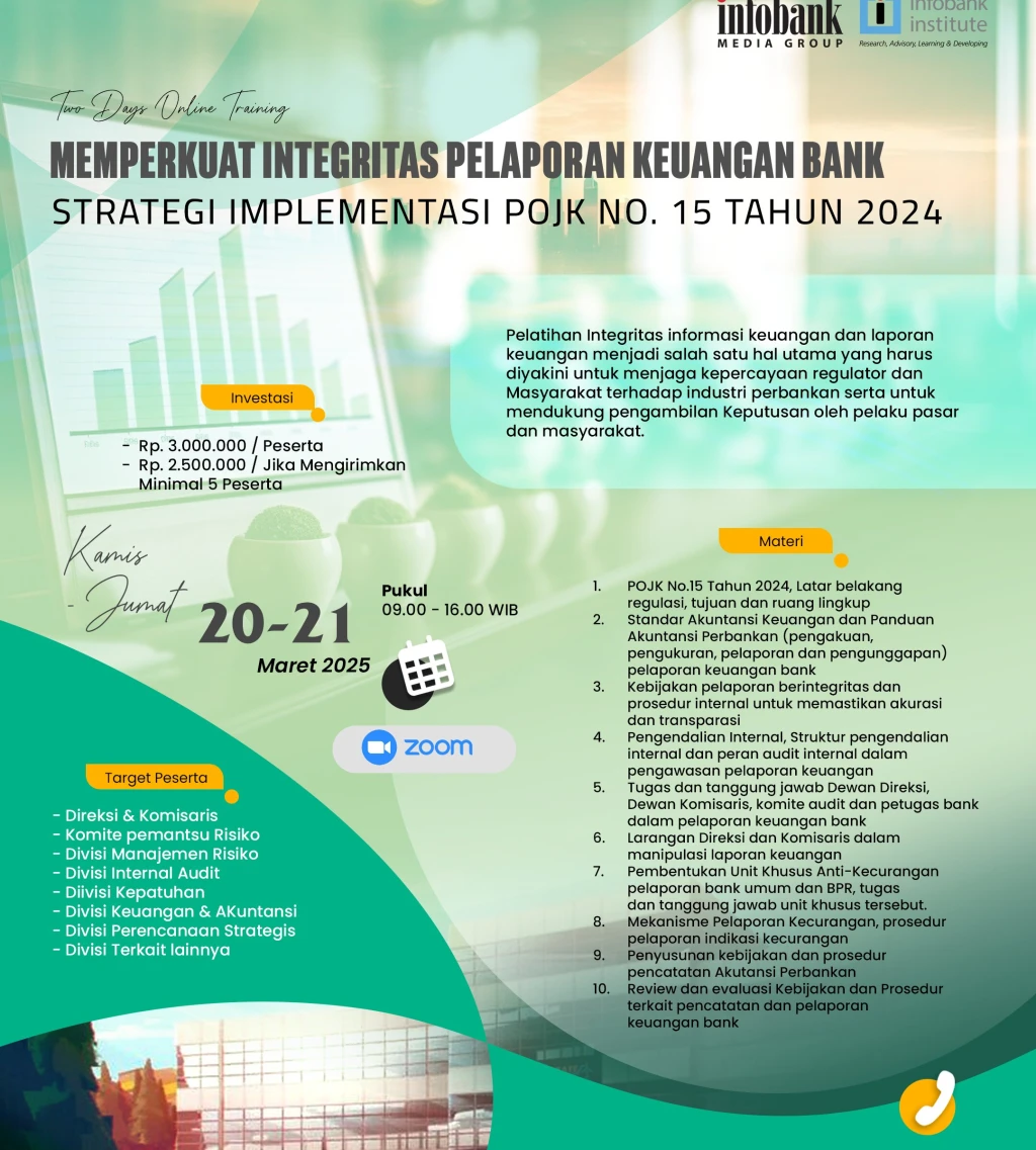 Memperkuat Integritas Pelaporan Keuangan Bank Strategi Implementasi POJK No 15 Tahun 2024