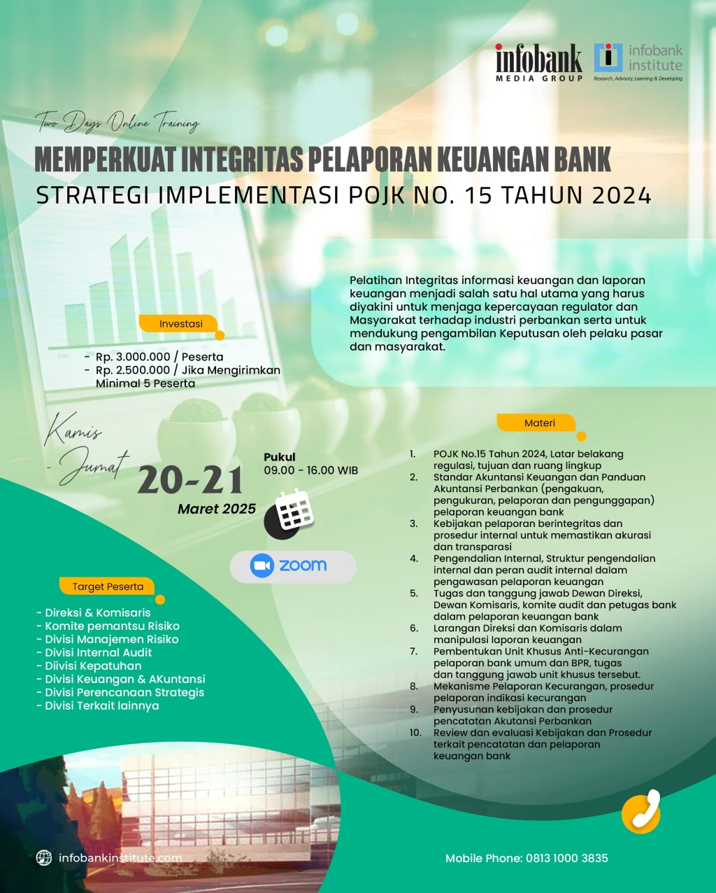 Memperkuat Integritas Pelaporan Keuangan Bank Strategi Implementasi POJK No. 15 Tahun 2024