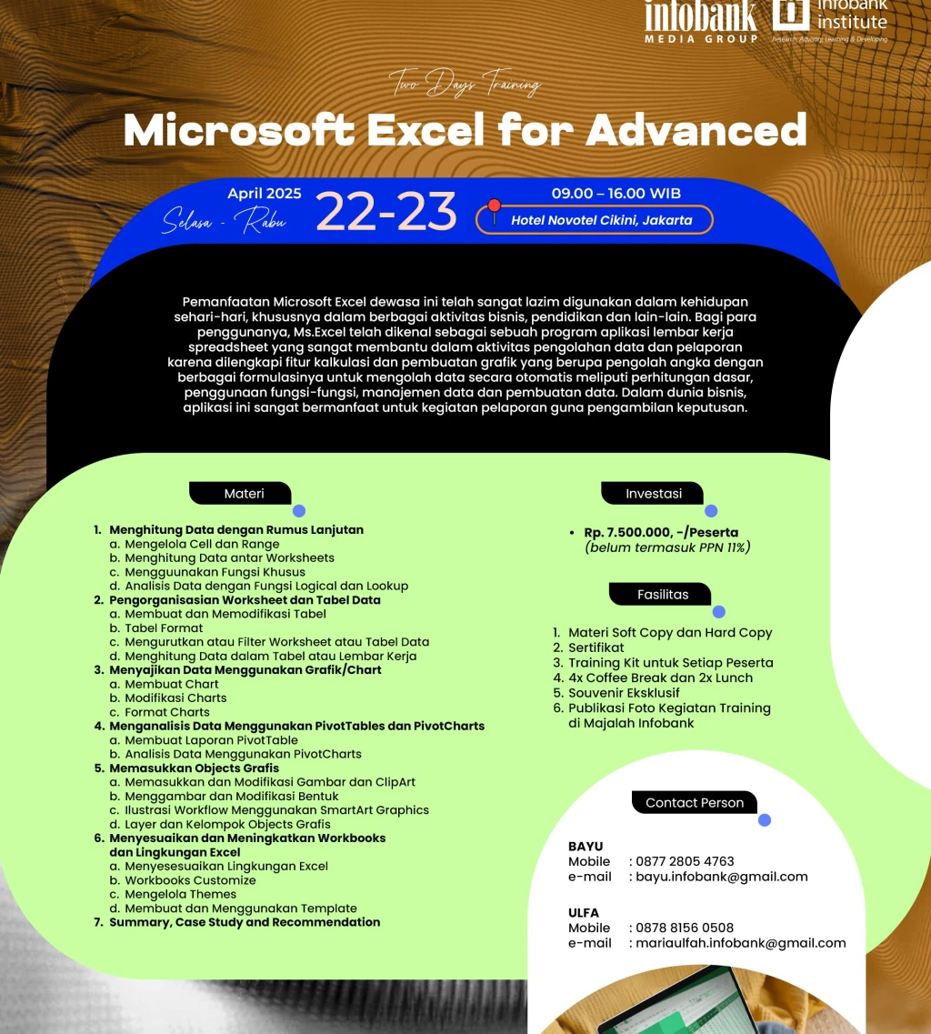 Microsoft Excel for Advanced