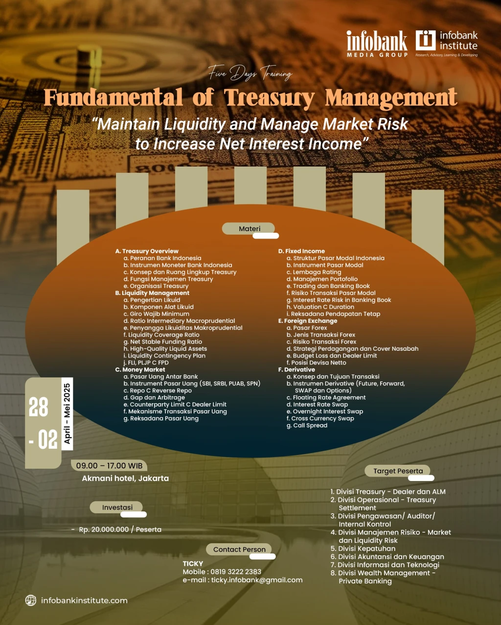 Fundamental of Treasury Management “Maintain Liquidity and Manage Market Risk to  Increase  Net  Interest  Income”