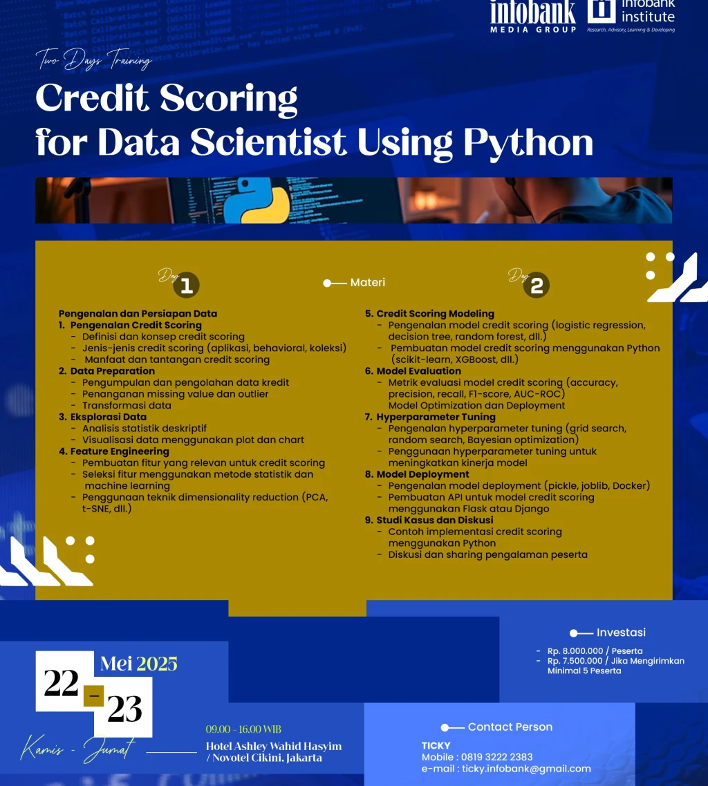 Credit Scoring for Data Scientist Using Python
