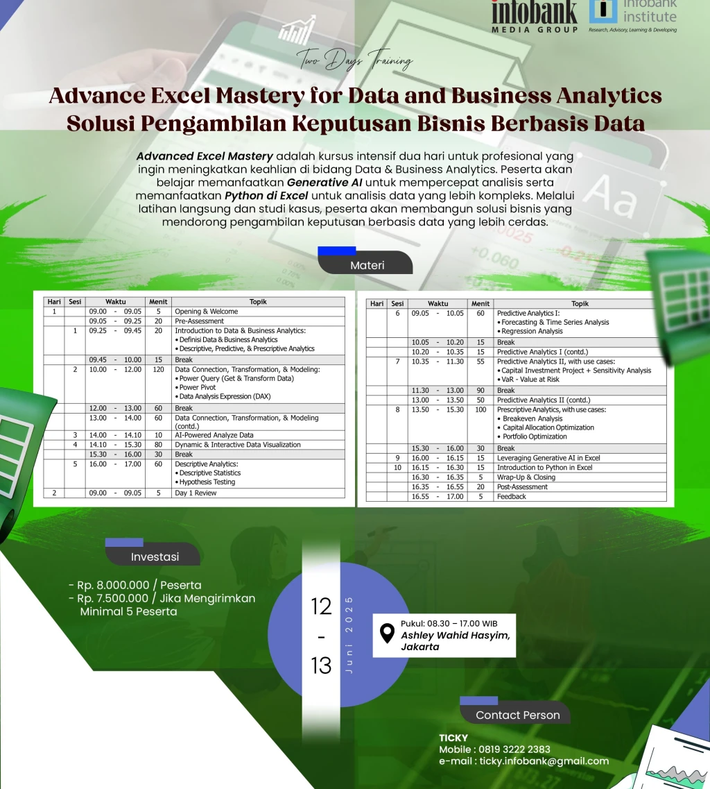 Advance Excel Mastery for Data and Business Analytics