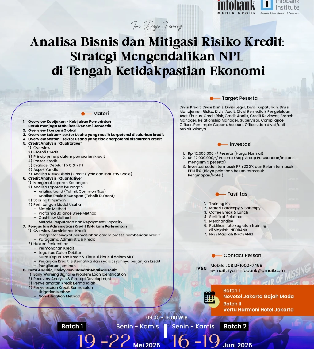 Analisa Bisnis dan Mitigasi Risiko Kredit Strategi Mengendalikan NPL di Tengah Ketidakpastian Ekonomi