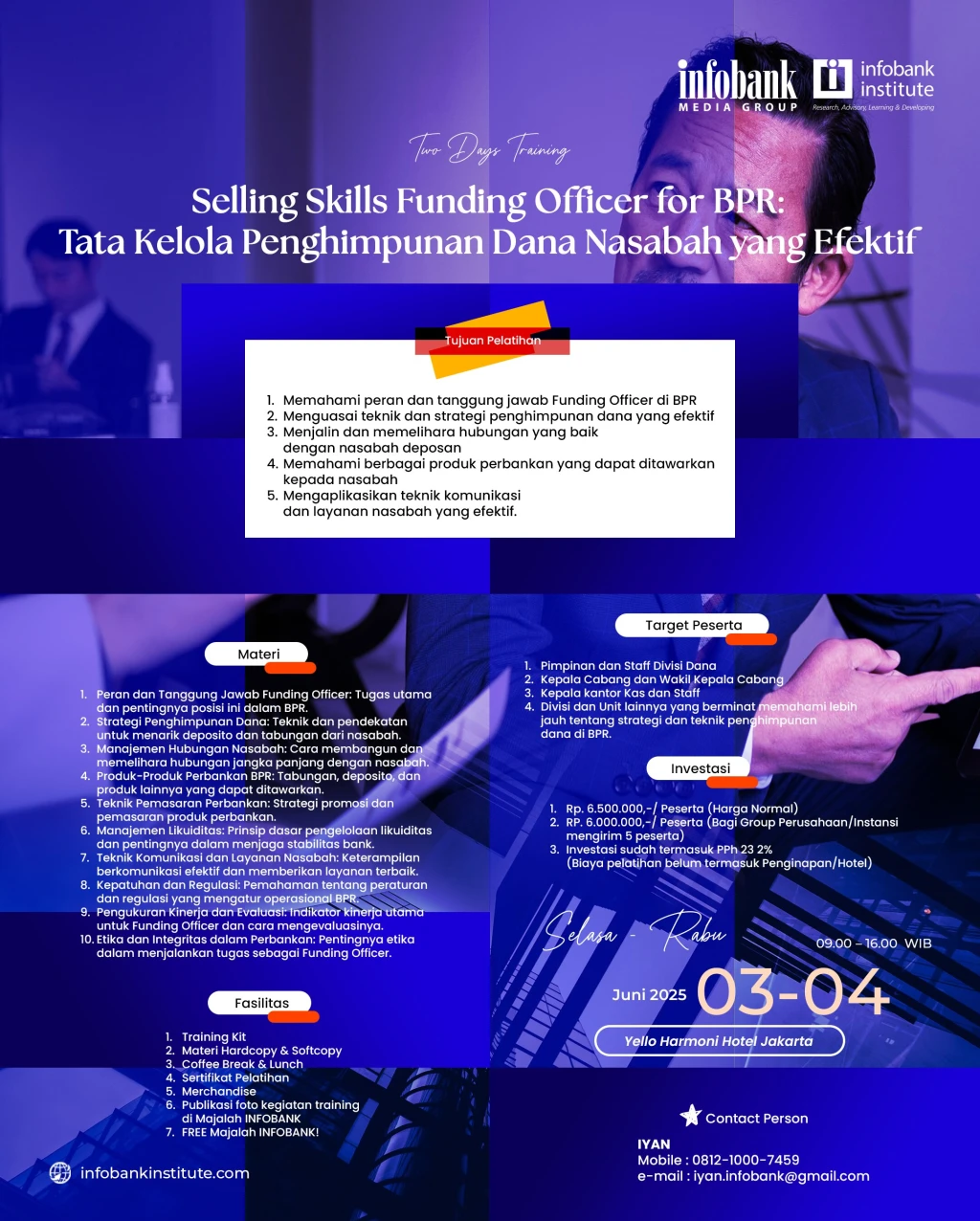  Selling Skills Funding Officer for BPR: Tata Kelola Penghimpunan Dana Nasabah yang Efektif