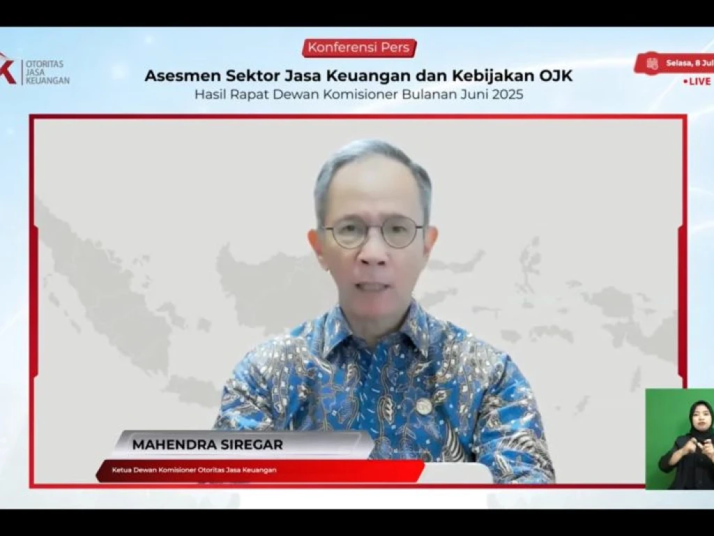 OJK Sektor Jasa Keuangan Stabil di Tengah Ketidakpastian Global