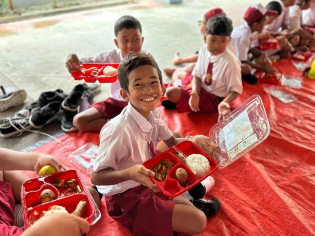 Program Makan Bergizi Gratis Serap Rp3 Triliun per Mei 2025 Ini Rinciannya