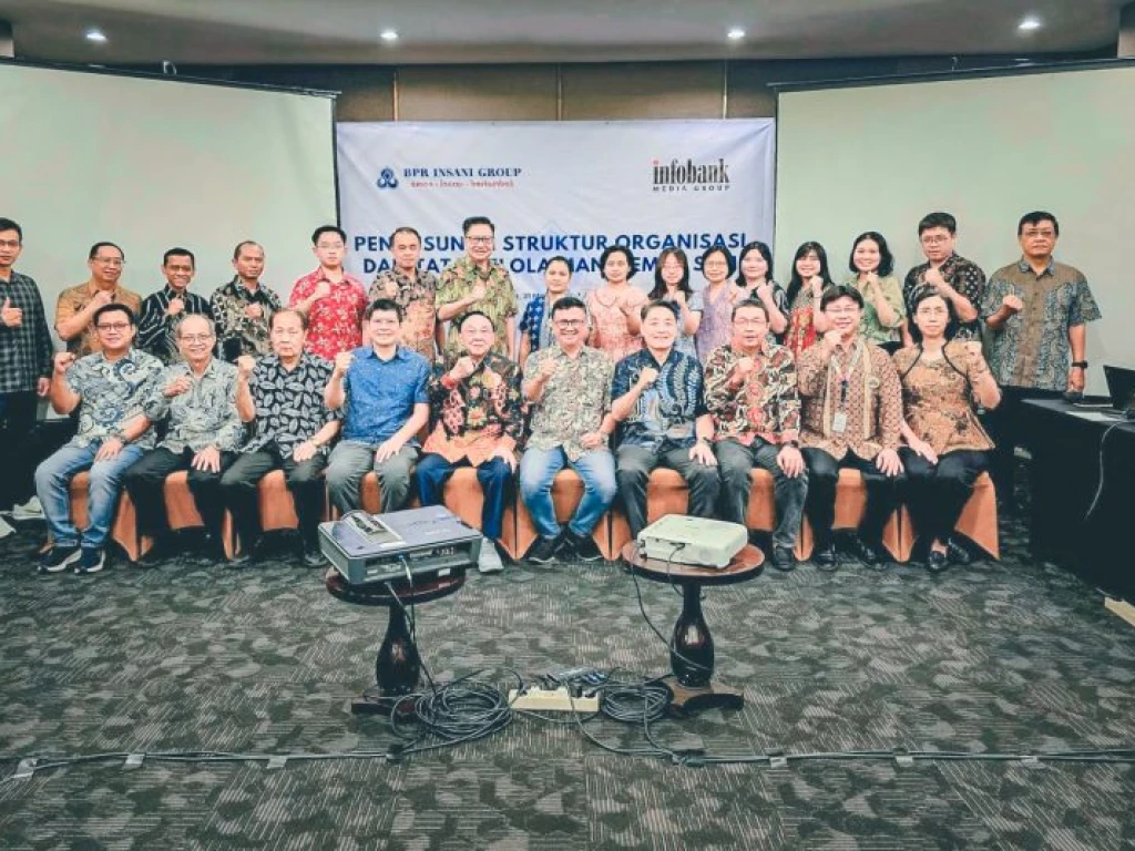 Infobank Institute Bekerjasama Dengan BPR Insani Group Menggelar InHouse Training