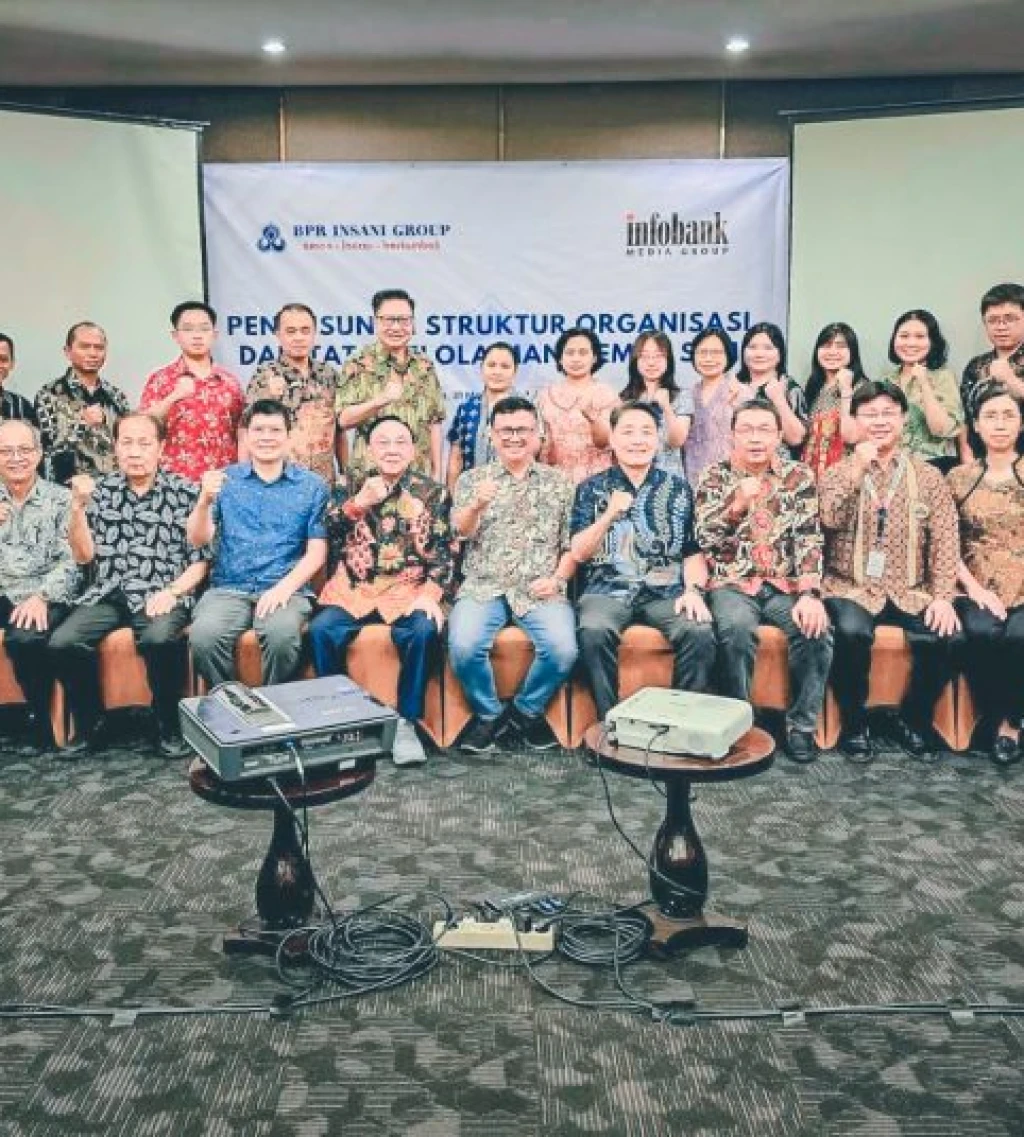 Infobank Institute Bekerjasama Dengan BPR Insani Group Menggelar InHouse Training