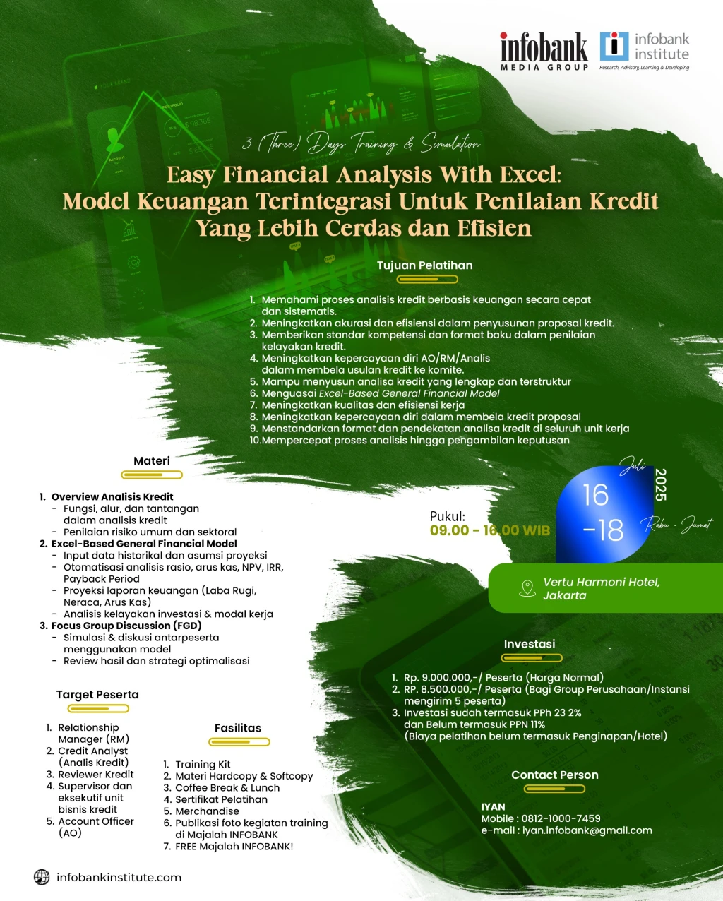 Easy Financial Analysis With Excel: Model Keuangan Terintegrasi Untuk Penilaian Kredit Yang Lebih Cerdas dan Efisien