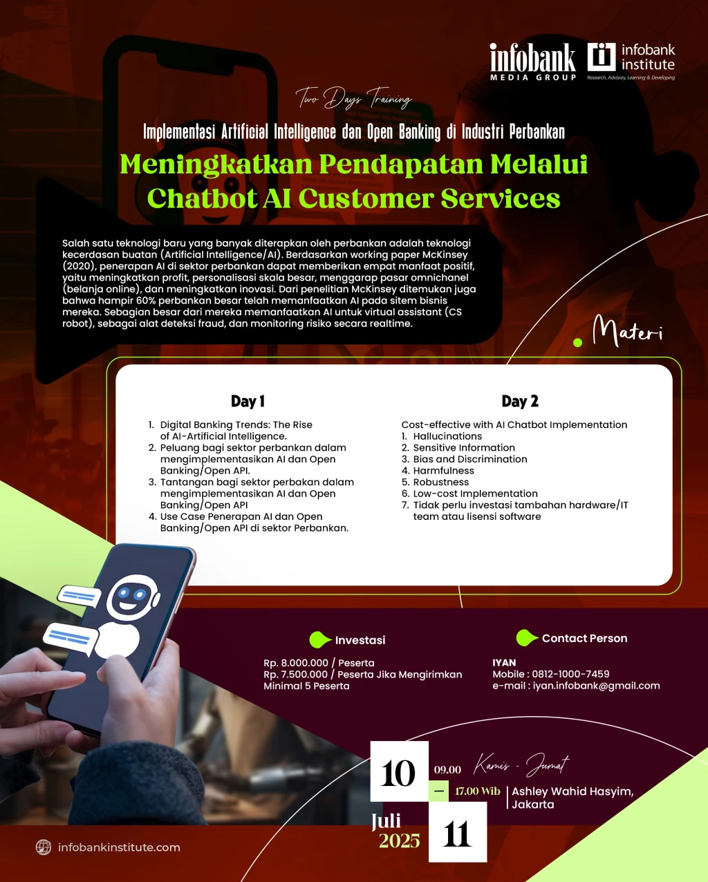 Implementasi Artificial Intelligence dan Open Banking di Industri Perbankan Meningkatkan Pendapatan Melalui Chatbot AI Customer Services