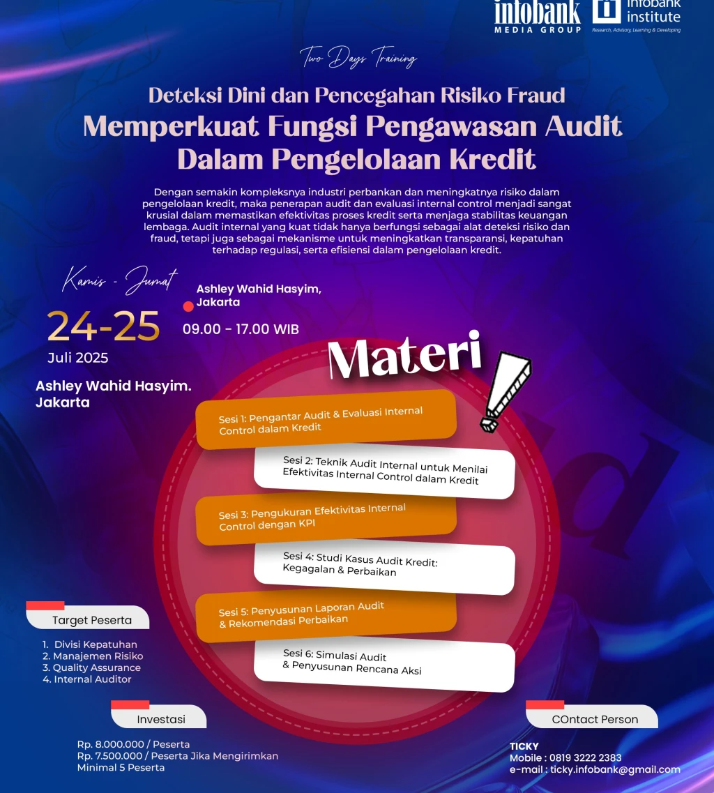 Dteksi Dini dan Pencegahan Risiko Fraud Memperkuat Fungsi Pengawasan Audit Dalam Pengelolaan Kredit