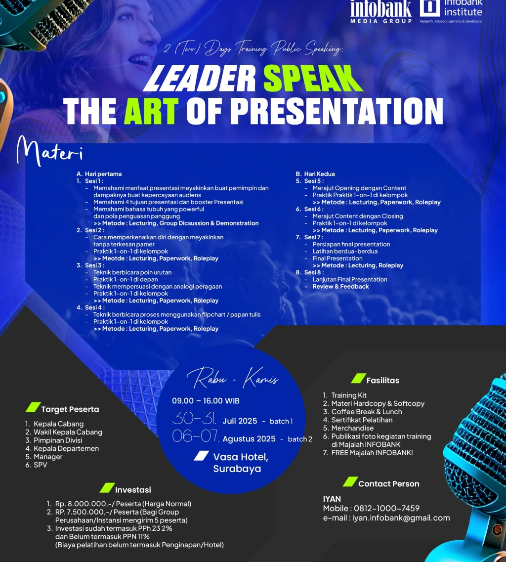 LEADER SPEAK THE ART OF PRESENTATION