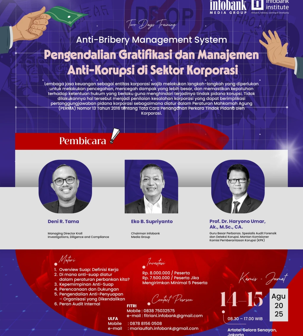 AntiBribery Management System Pengendalian Gratifikasi dan Manajemen AntiKorupsi di Sektor Korporasi 