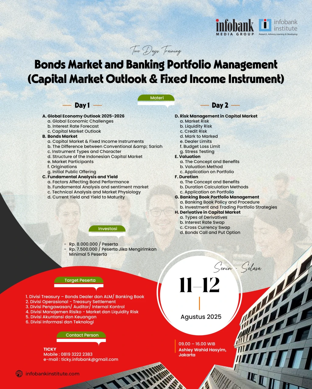 Bonds Market and Bankin Portofolio Management (Capital Market Outlook & Fixed Income Instrument)