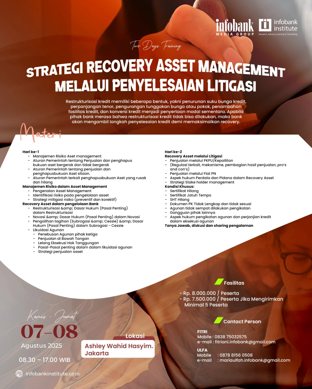 Strategi Recovery Asset Management Melaluai Penyelesaian Litigasi
