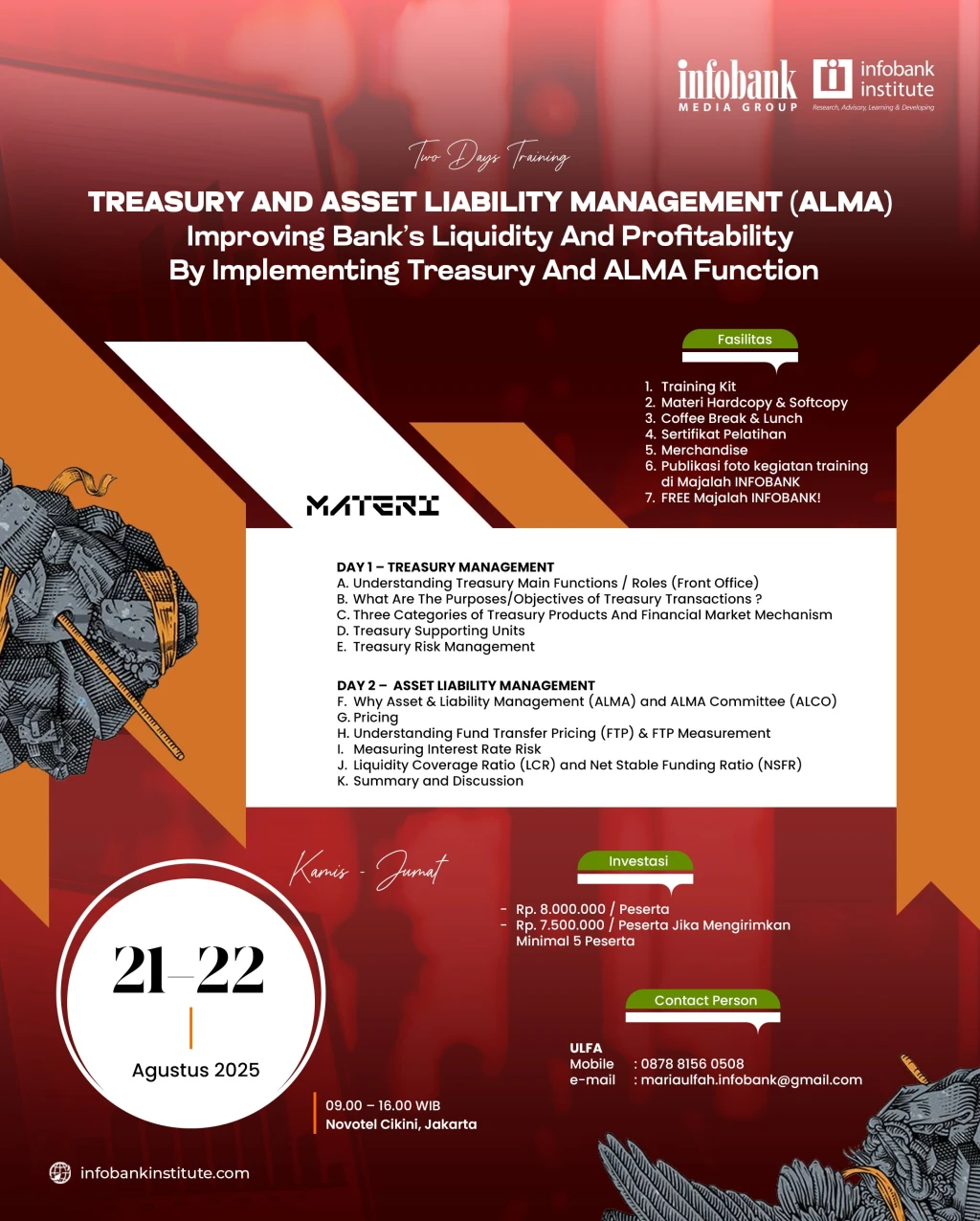 TREASURY AND ASSET LIABILITY MANAGEMENT (ALMA) Improving Bank