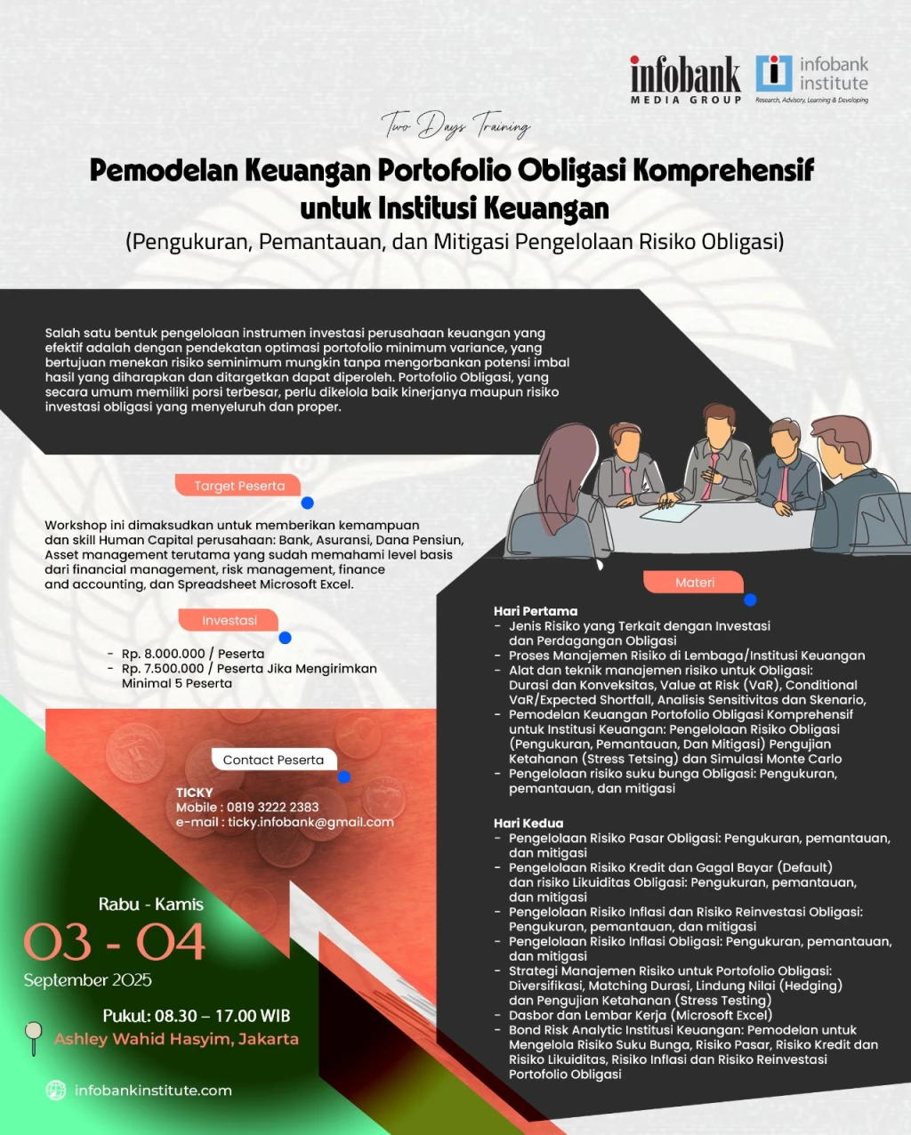 Pemodelan Keuangan Portofolio Obligasi Komprehensif untuk Institusi Keuangan (Pengukuran,  Pemantauan, dan Mitigasi Pengelolaan Risiko Obligasi)