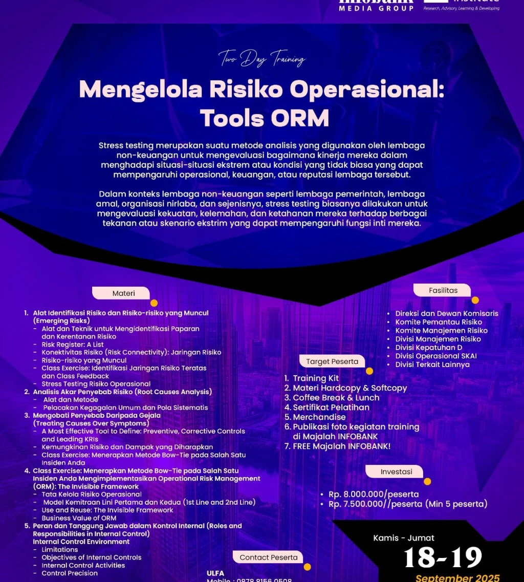 Mengelola Risiko Operasional Tools ORM 