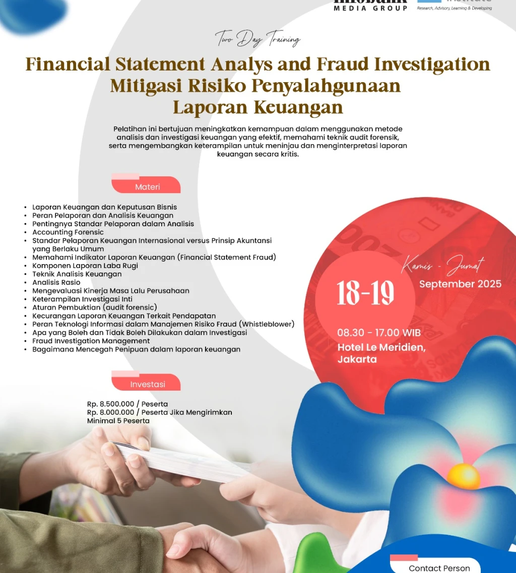 Financial Statement Analys and Fraud Investigation  Mitigasi Risiko Penyalahguanaan Laporan Keuangan