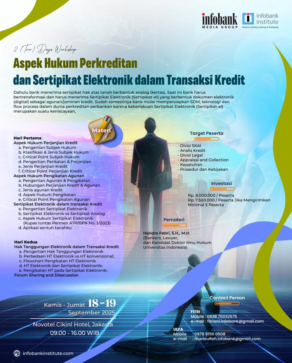 Aspek Hukum Perkreditan dan Sertipikat Elektronik dalam Transaksi Kredit 