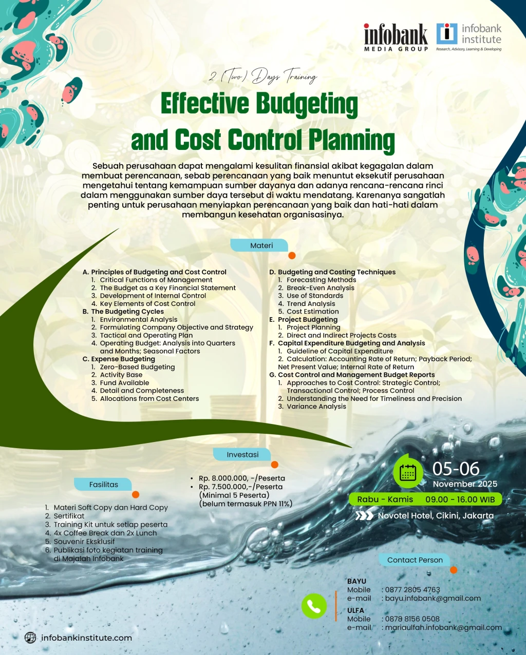 Effective Budgeting and Cost Control Planning