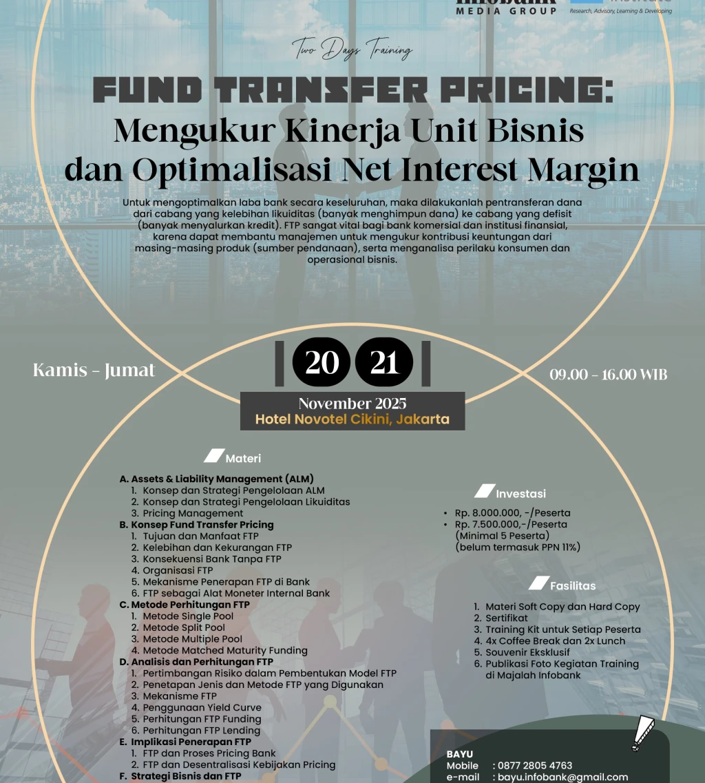 FUND TRANSFER PRICING Mengukur Kinerja Unit Bisnis dan Optimalisasi Net Interst Margin