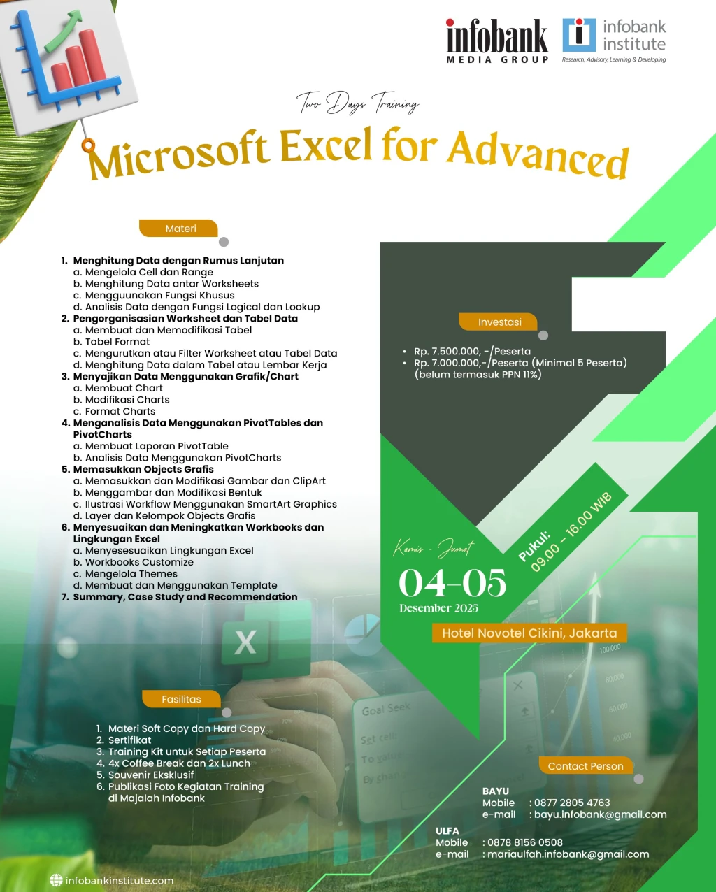 Microsoft Excel for Advance 
