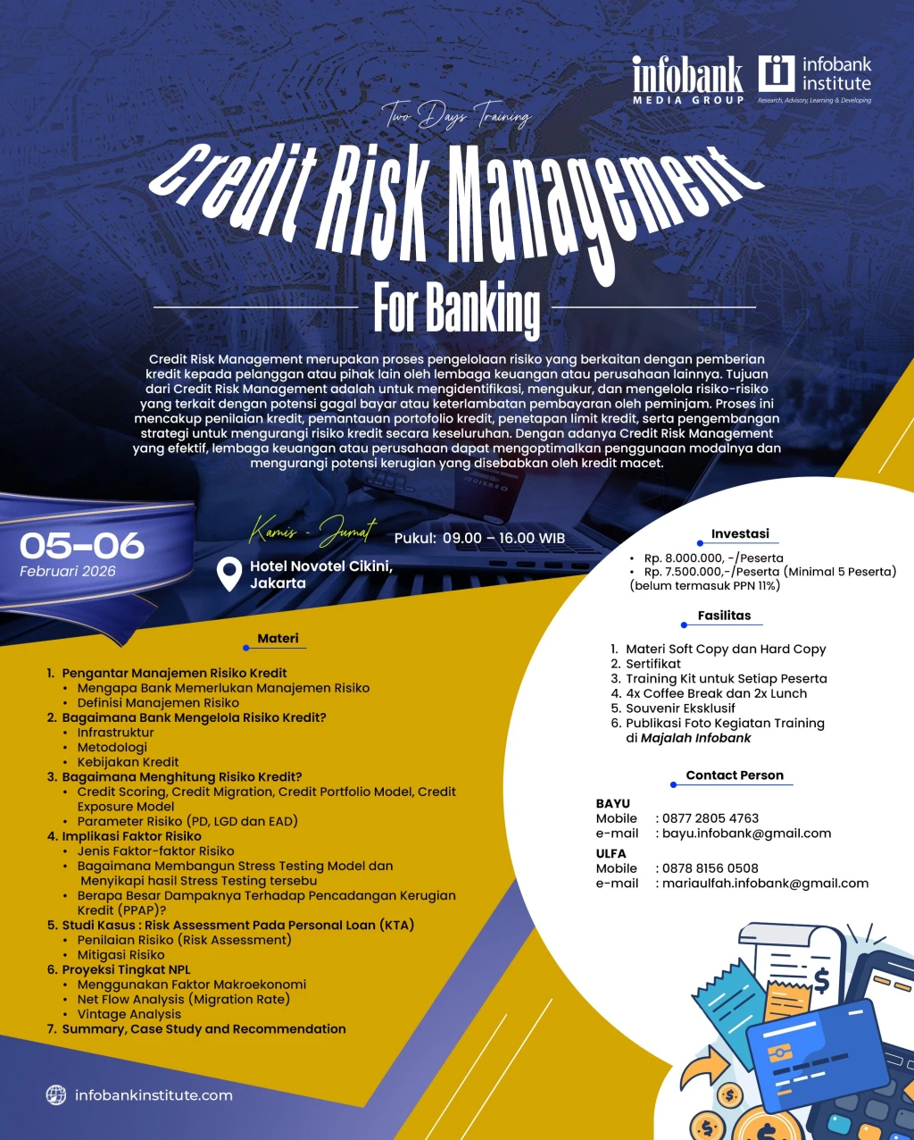 Credit Risk Management For Banking