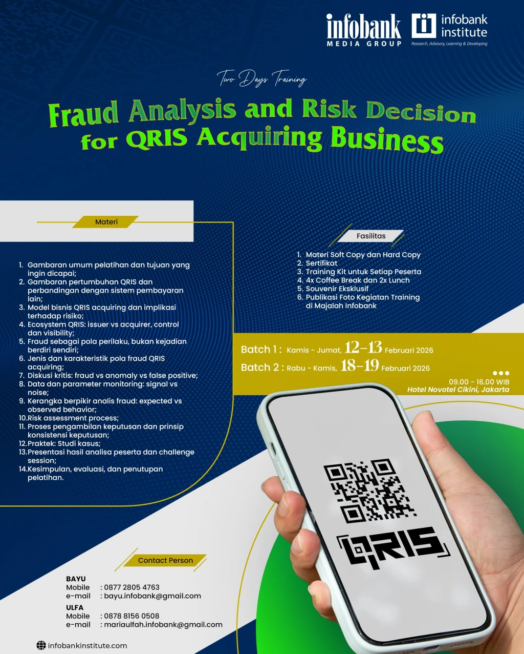 Fraud Analysis and Risk Decision for QRIS Acquiring Business 