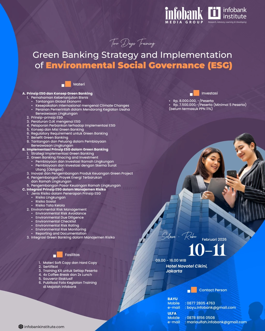 Green Banking Strategy and Implementation of Environment Social Governance (ESG)