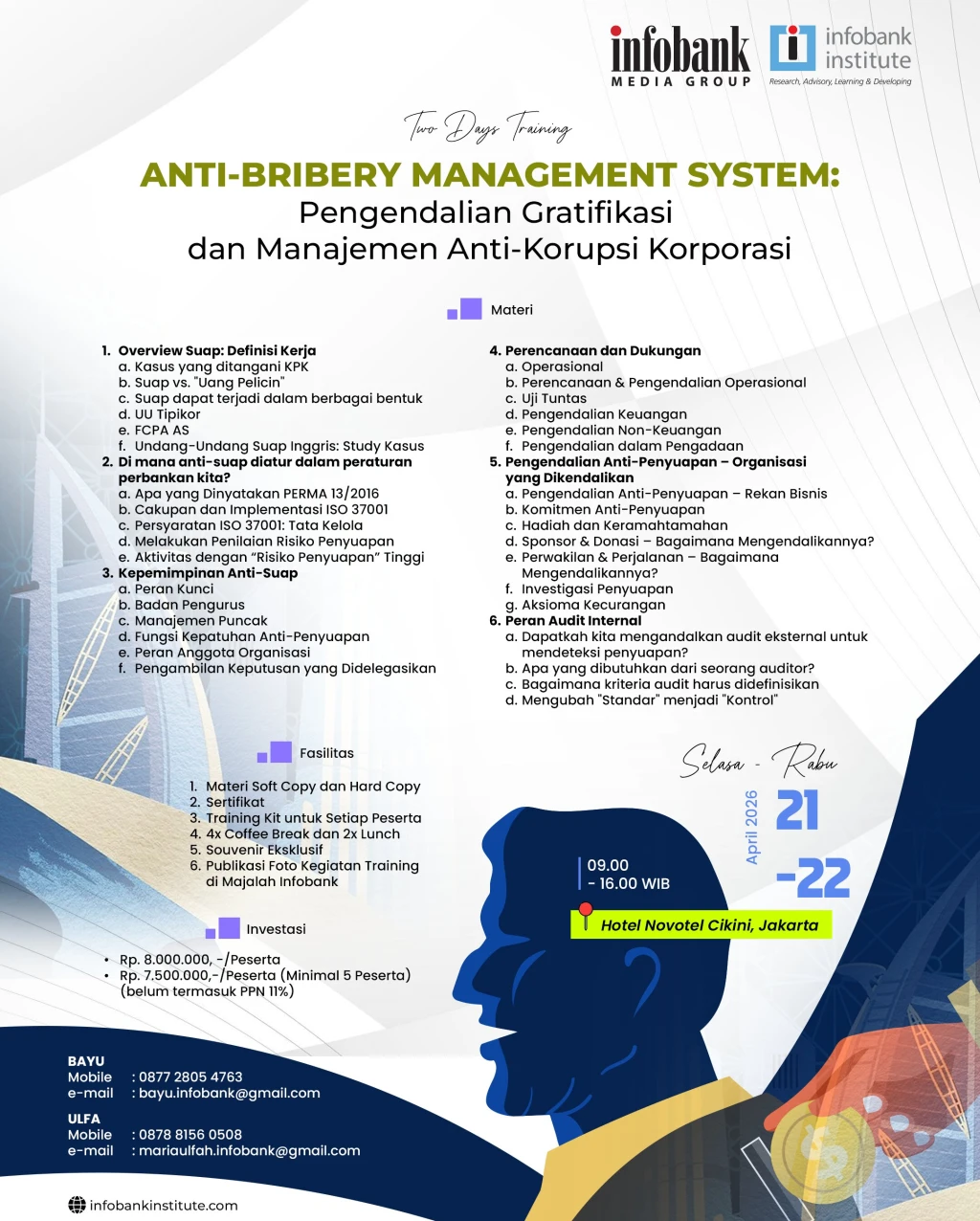 ANTI-BRIBERY MANAGEMENT SYSTEM: Pengendalian Gratifikasi dan Manjemen Anti-Korupsi Korporasi