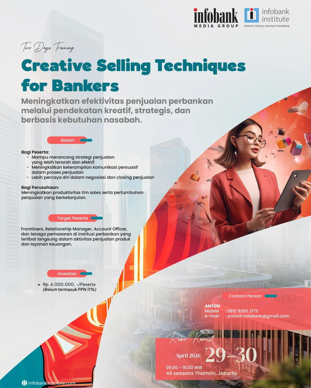 Creative Selling Techniques for Bankers