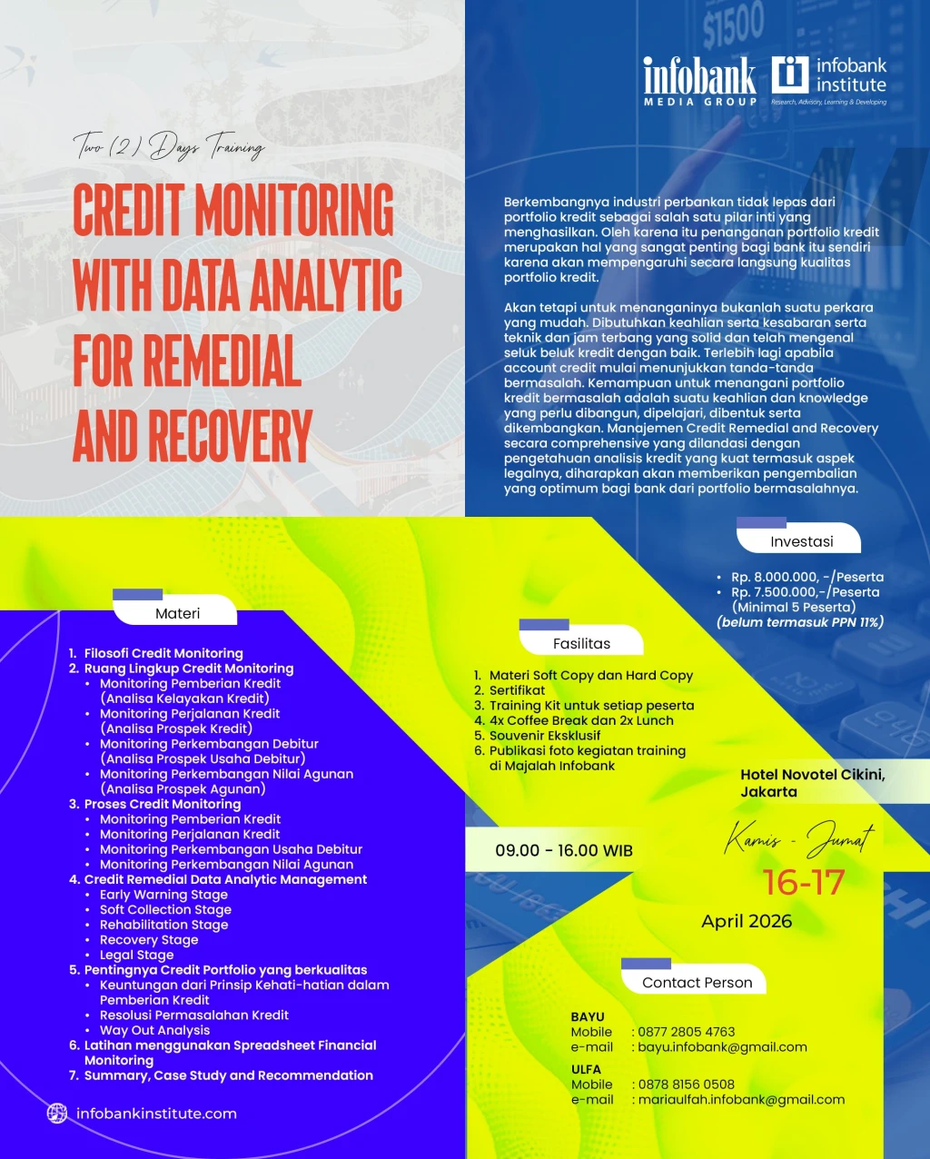 Credit Monitoring With Data Analytic for Remedial and Recovery