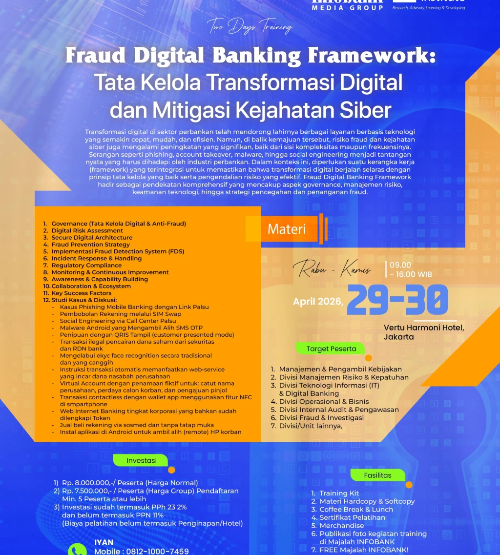 Fraud Digital Banking Framework Tata Kelola Transformasi Digital dan Mitigasi Kejahatan Siber