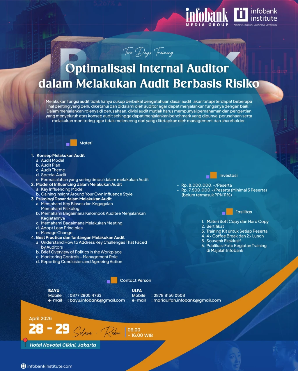 Optimalisasi Internal Auditor dalam Melakukan Audit Berbasis Risiko