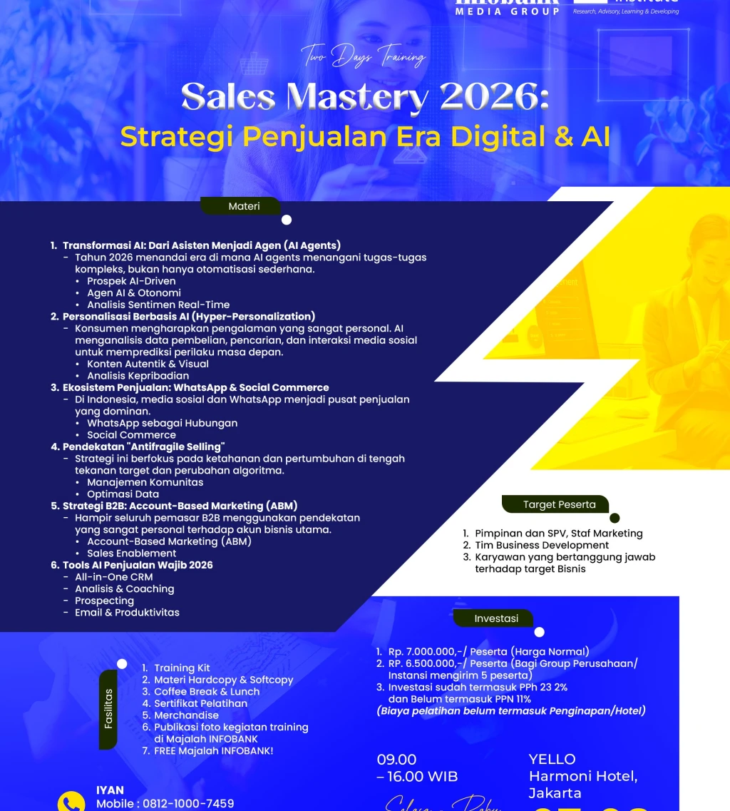 Sales Mastery 2026 Strategi Penjualan Era Digital  AI