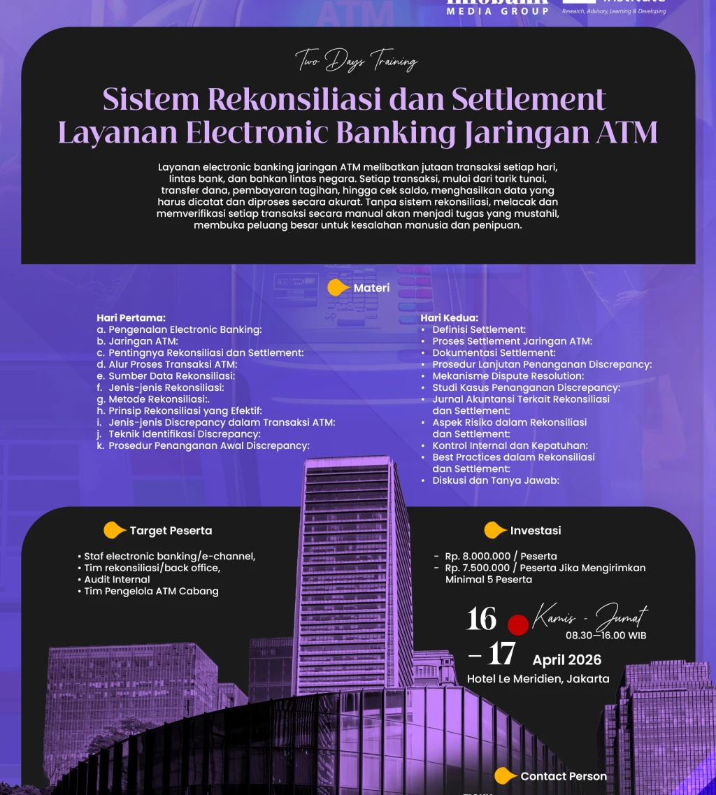 Sistem Rekonsiliasi dan Settlement Layana Electronic Banking Jaringan ATM 