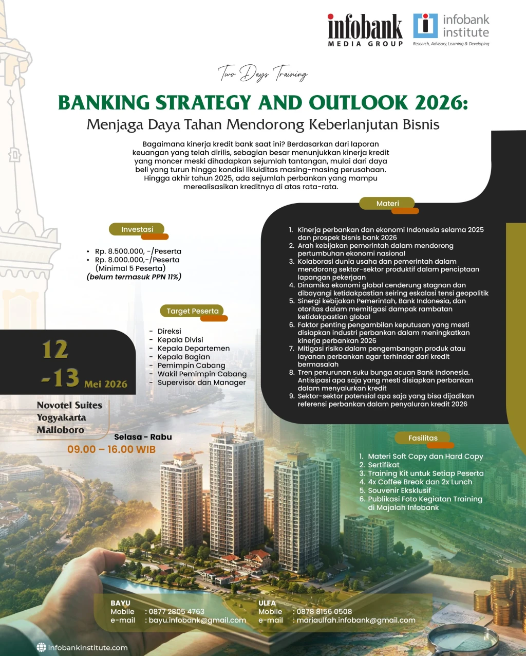 Banking Strategy and Outlook 2026: Menjaga Bisnis Daya Tahan Mendorong Keberlanjutan Bisnis