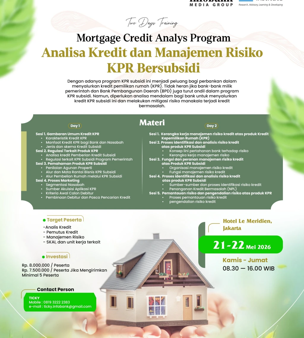 Mortage Credit Analys Program Analisa Kredit dan Manajemen Risiko KPR Bersubsidi